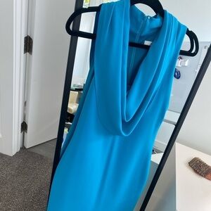 Badgley Miscka Blue Cocktail Dress